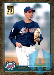 2001 Topps 50 Years Gold Anaheim Angels #T33 Ismael Valdes 0860/2001